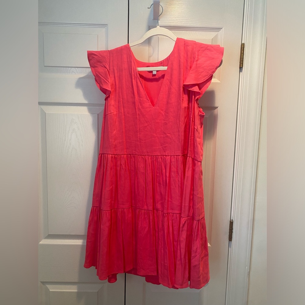 Antonia Melani pink dress